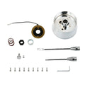 32" Stainless Steel Tilt Steering Column & Adapter for Universal Fit (No Key)