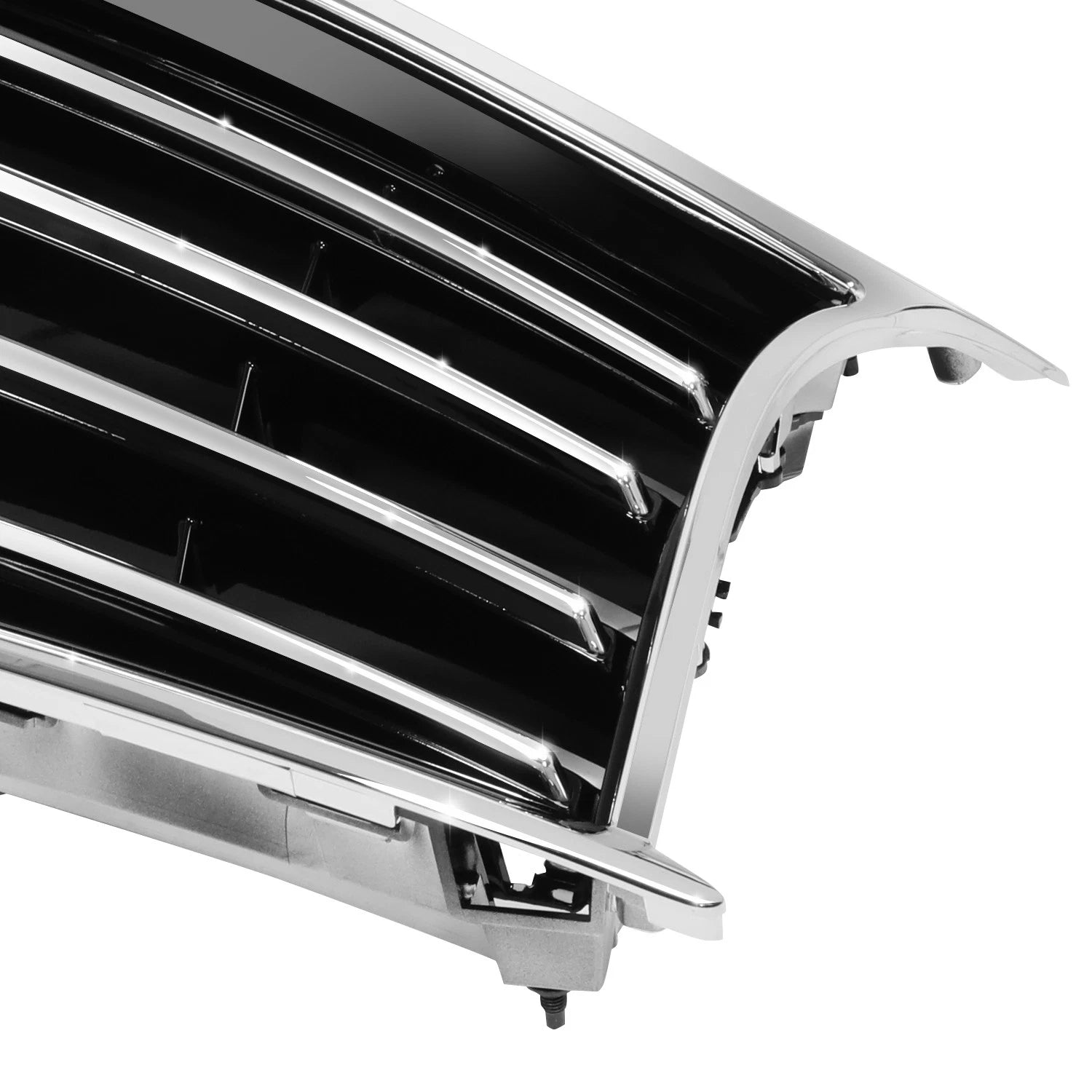 Front Bumper Grille for Infiniti JX35 QX60 (2013–2015) - Horizontal Slats, Badge Slot
