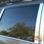 Luxury Stainless Steel Pillar Posts Triangles 8pc for Toyota Sienna (2004–2010)