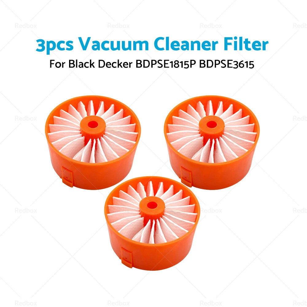 3X Filter Element for Black Decker BDPSE1815P BDPSE3615 BHFEV182B
