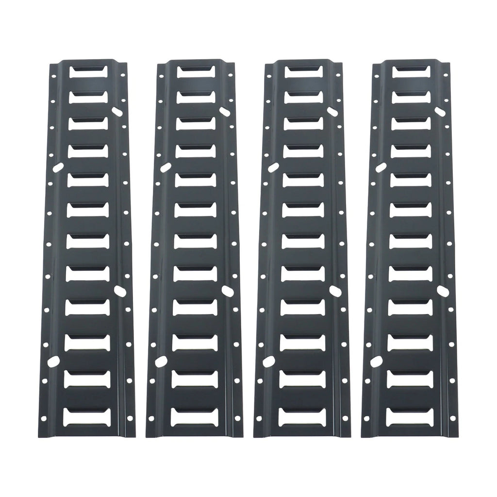 Set of 4 E Track Tie Down Rails for Universal Fit (2')