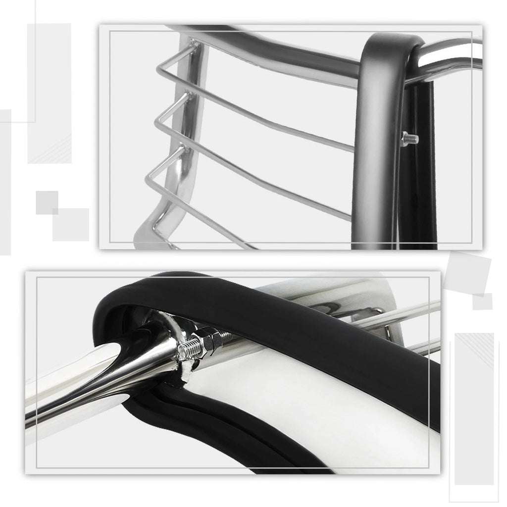 Chrome Bumper Brush Grill Guard for Chevy Silverado 2500/3500 HD (2007–2013)