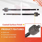 2X Inner Tie Rod Ends for Ford Focus (2006–2011)