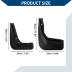 Set of 4 Mud Flaps Splash Guards for Mercedes-Benz A Class (2013–2019)