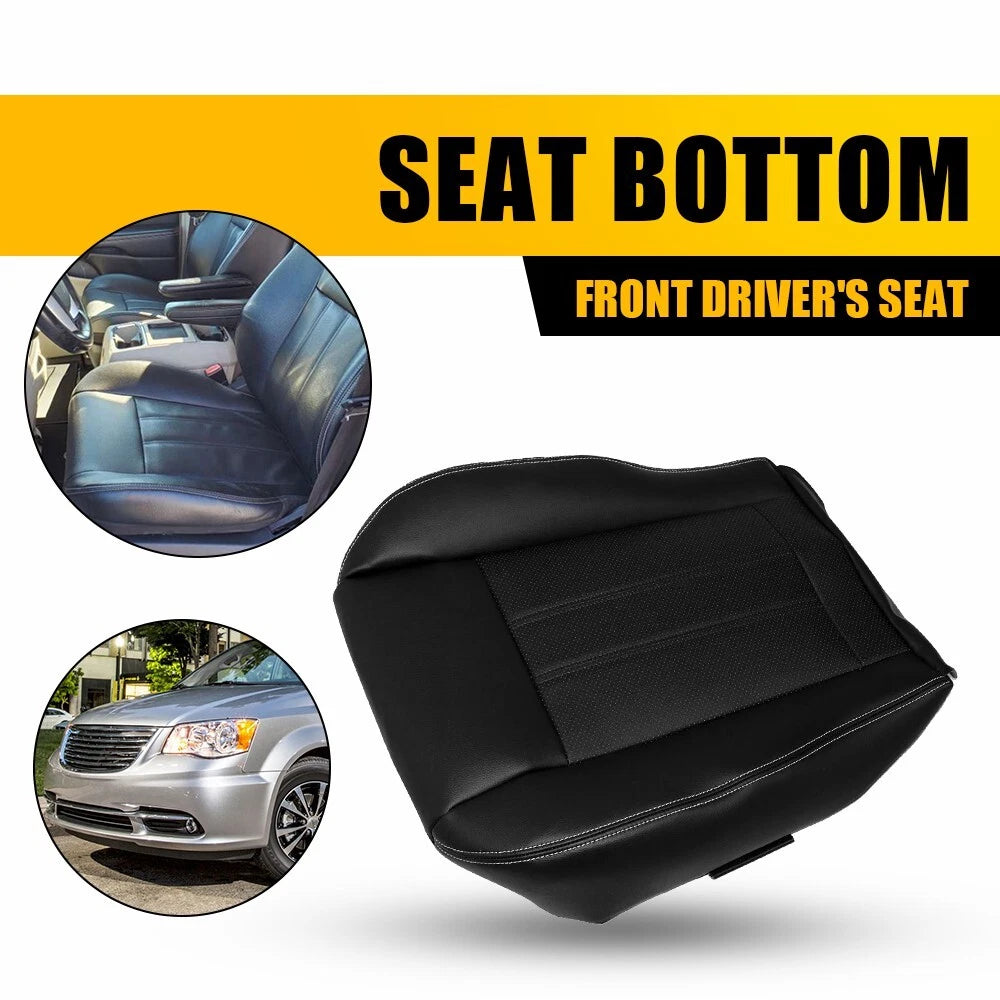 Driver Bottom Leather Seat Cover for Chrysler Town & Country (2011–2016)