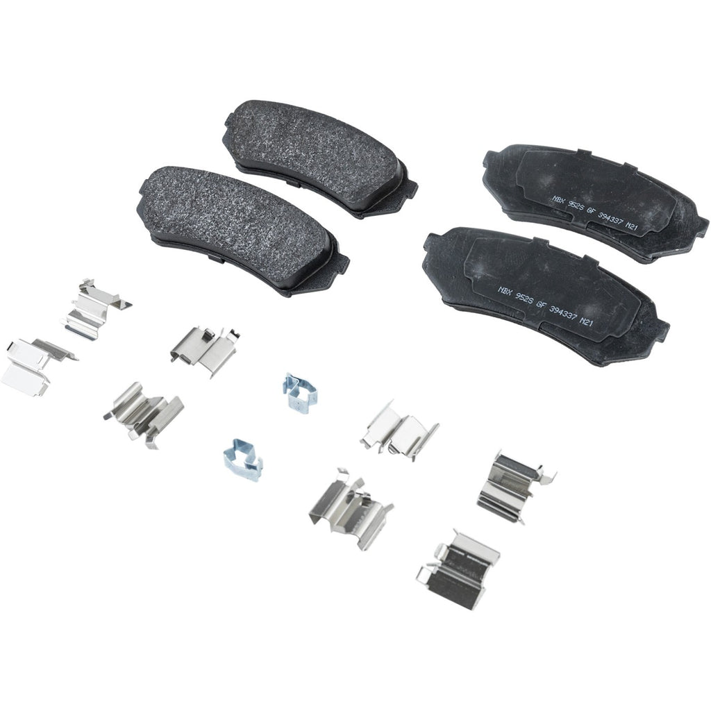 Rear Brake Disc Rotors and Pads Kit for Toyota Land Cruiser, Lexus LX470 (2001–2007)