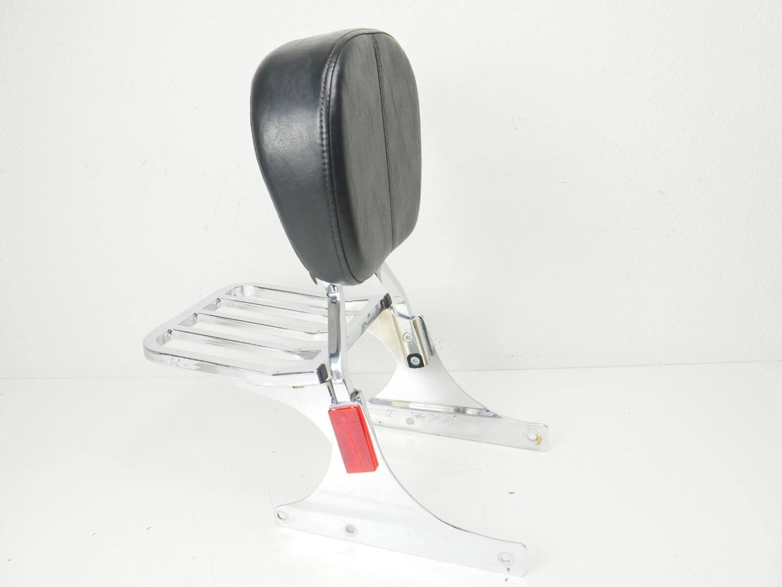 Sissy Bar Passenger Backrest Luggage Rack for Harley FL Softail