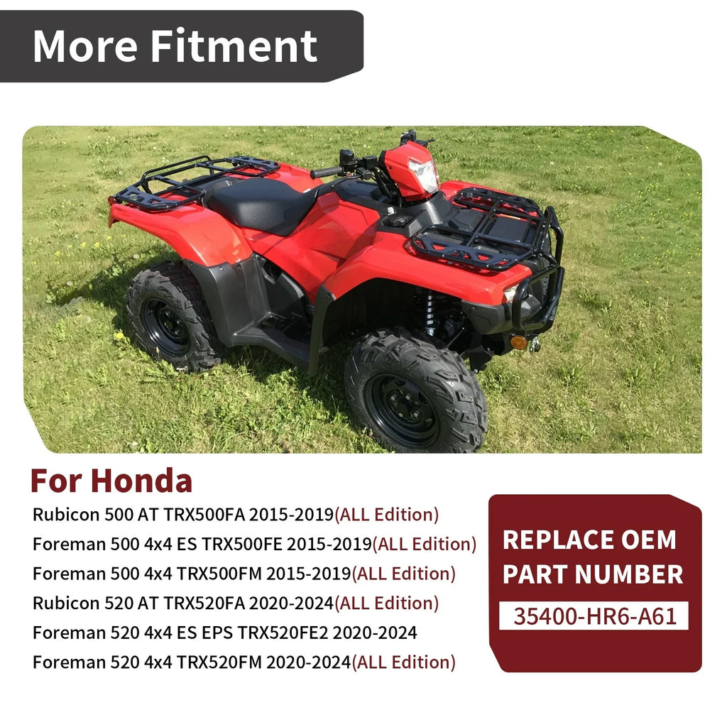 Differential Lock Switch Throttle Top for Honda Foreman TRX500FEFM (2015–2019)