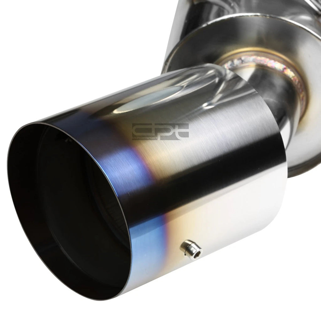 4.5" Burnt Tip Muffler for Nissan 370Z Z34 (2009–2020) VQ37VHR Catback Exhaust