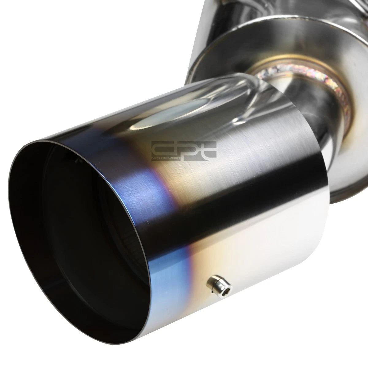 4.5" Burnt Tip Muffler for Nissan 370Z Z34 (2009–2020) VQ37VHR Catback Exhaust