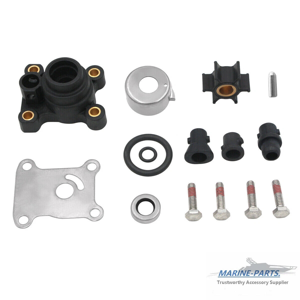 Impeller Water Pump Repair Kit for Johnson/Evinrude (9.9hp & 15hp) 394711