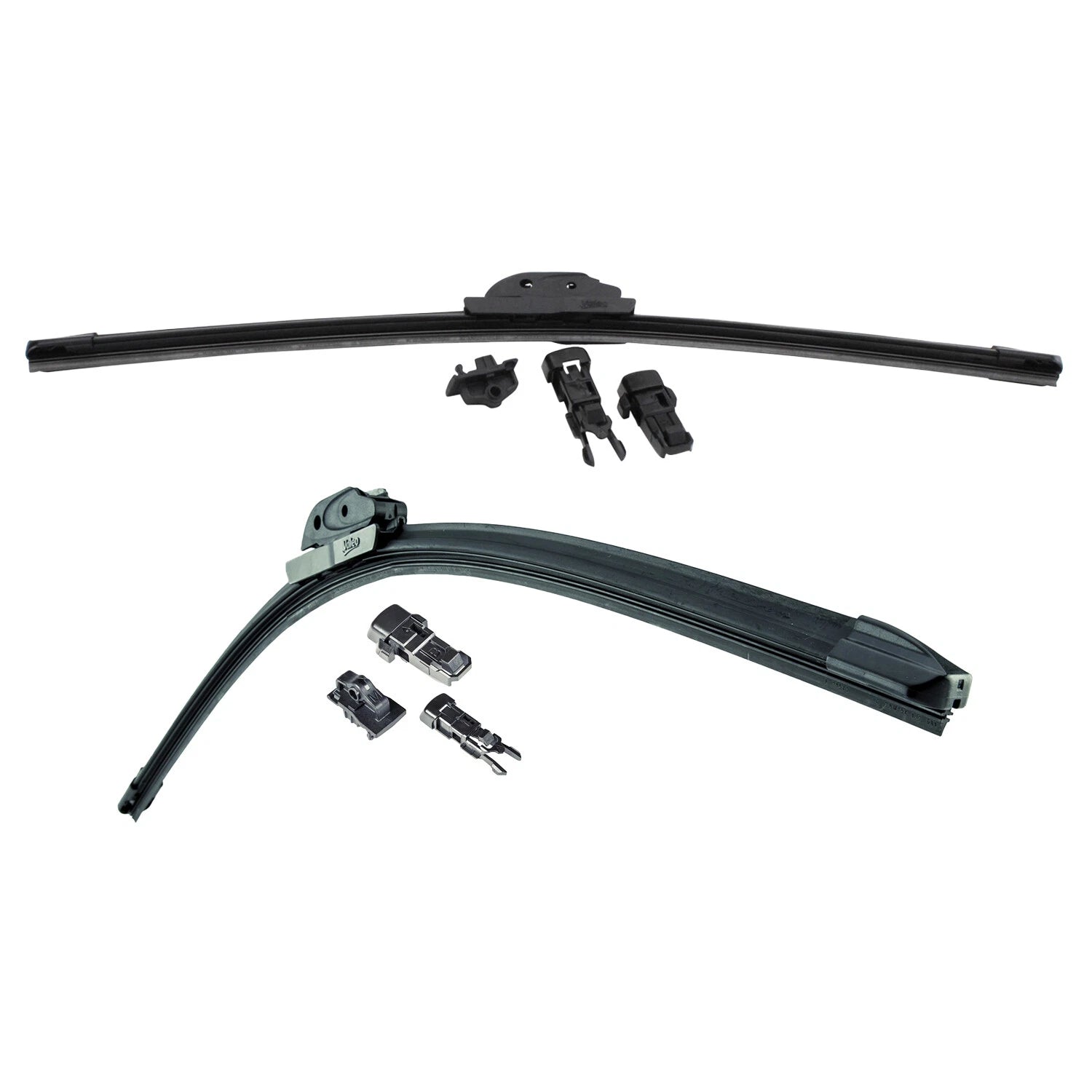 2X Valeo Beam Titanium 20" Left & 19" Right Wiper Blades for