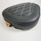 Wide Tripper Rear Solo Seat for Harley FLH FLT (Gun Metal Gray)