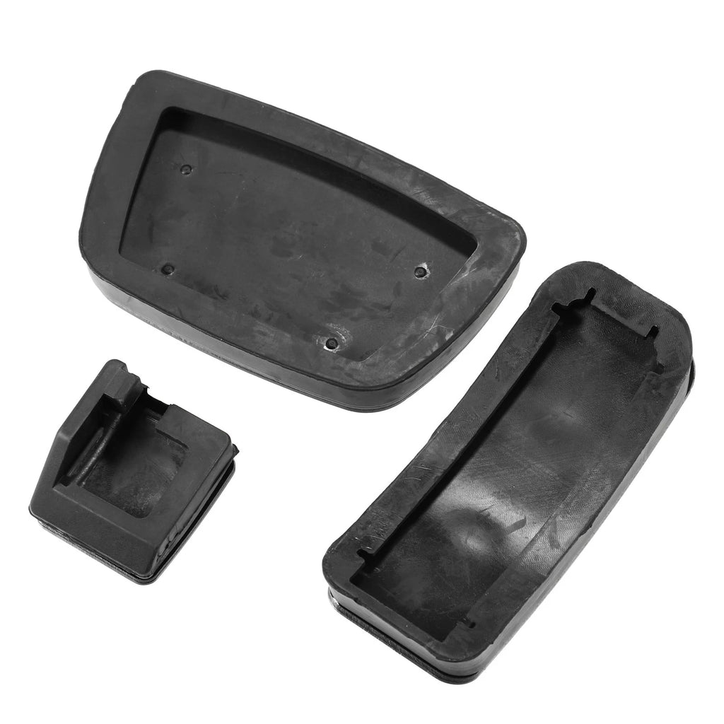 3X Brake Gas Accelerator Pedal Covers for Toyota Camry (2012–2017) Black