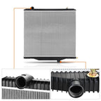 2X Aluminum Core 2-Row Radiator for International ProStar/8600 8500 TranStar (2010–2015)