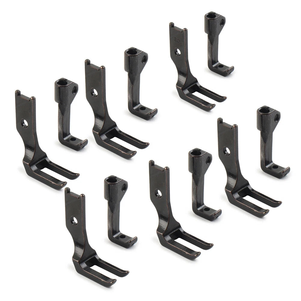 Set of 6 Piping Welting Walking Feet for Juki DNU-241 DNU-1541 #S380-B
