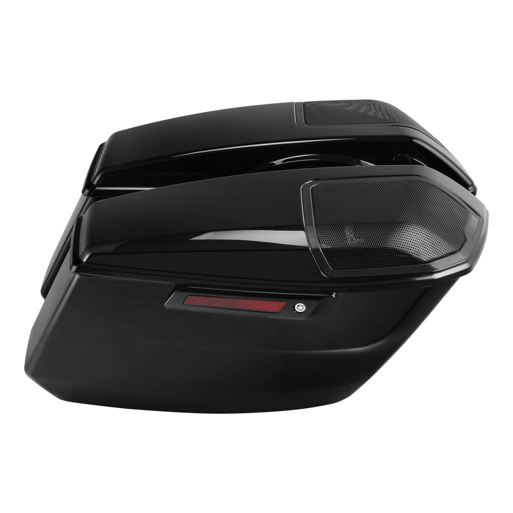 Hard Saddlebags for Harley Touring CVO Street Road Glide (2023–Present) Vivid Black