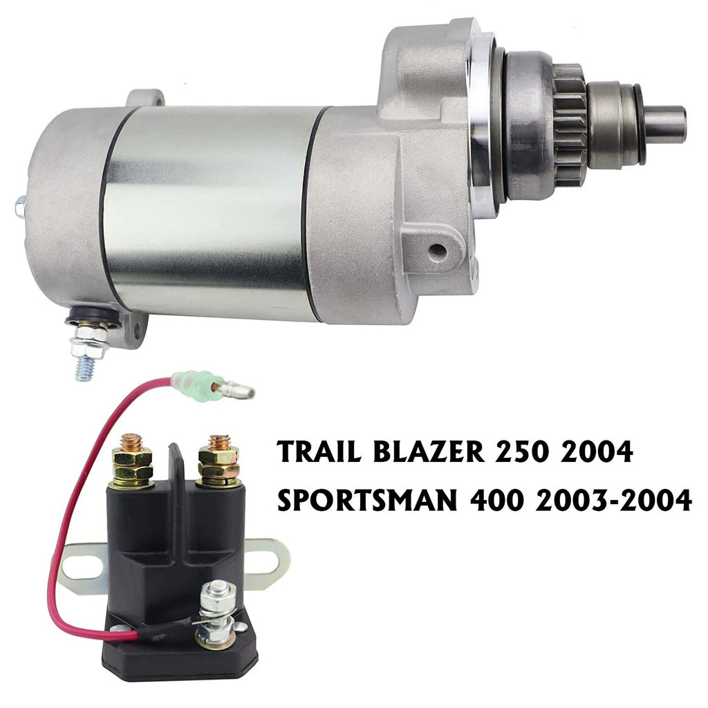 Starter Motor for Polaris Trail Blazer 250 (2004) W/Bendix & Relay