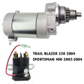 Starter Motor for Polaris Trail Blazer 250 (2004) W/Bendix & Relay