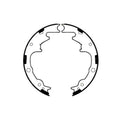 4 x Rear Brake Shoes,  Wheel Cylinders for Jeep Wrangler TJ (1996 - 2007)