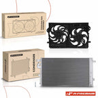 2X AC Condenser & Dual Cooling Fan Kit for Buick Envision (2016–2019)