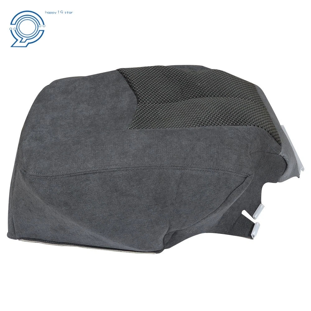 Driver Bottom Seat Cover for Chevy Silverado (2003-2006) Dark Gray Cloth
