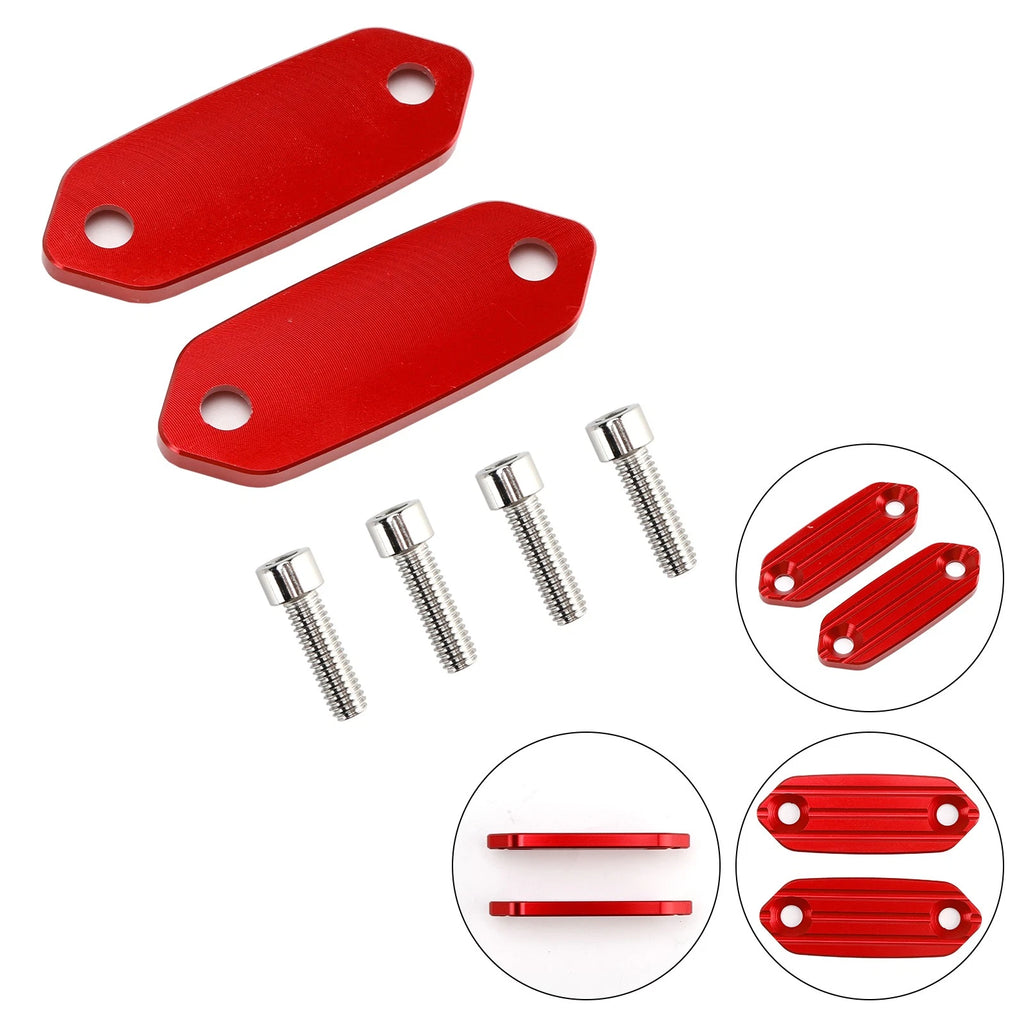 Mirror Delete Blank Block Off Plate for Kawasaki Ninja 400 125 250 300 ZX6R 636