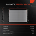 Radiator for Chevrolet Spark (2016â2022)