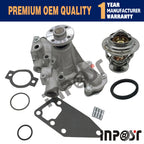Water Pump & Thermostat for Yanmar 3TNV82, 3TNV82A (119802-42002, 129155-49800)