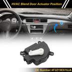 HVAC Heater Blend Door Actuator for Ford F150 (2005–2008) No. 4F2Z19E616JA