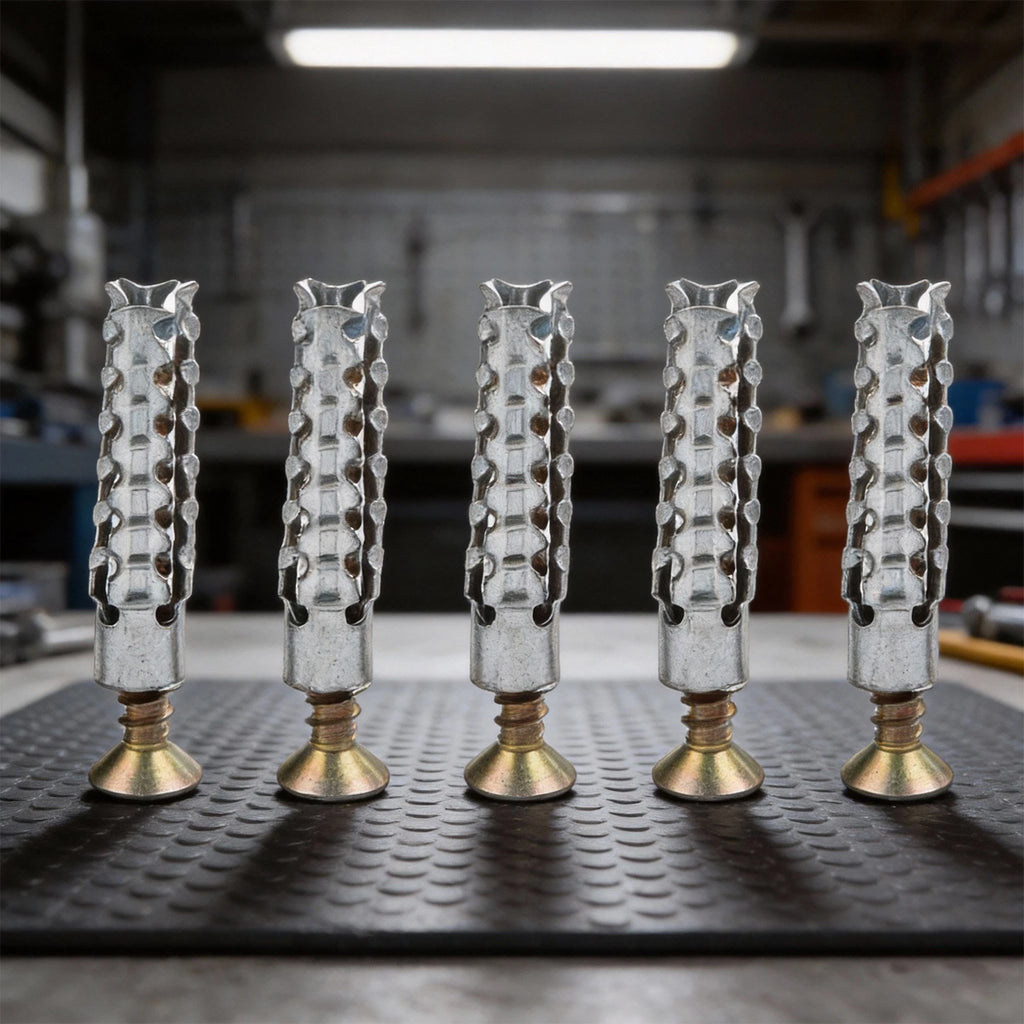 2X Metal Screws with Expansion Tube for Contractors and DIY Enthusiasts
