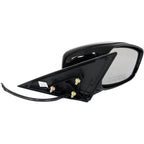 Power Mirror Pair for Infiniti G37 Sedan (2009–2013) Paintable Manual Folding