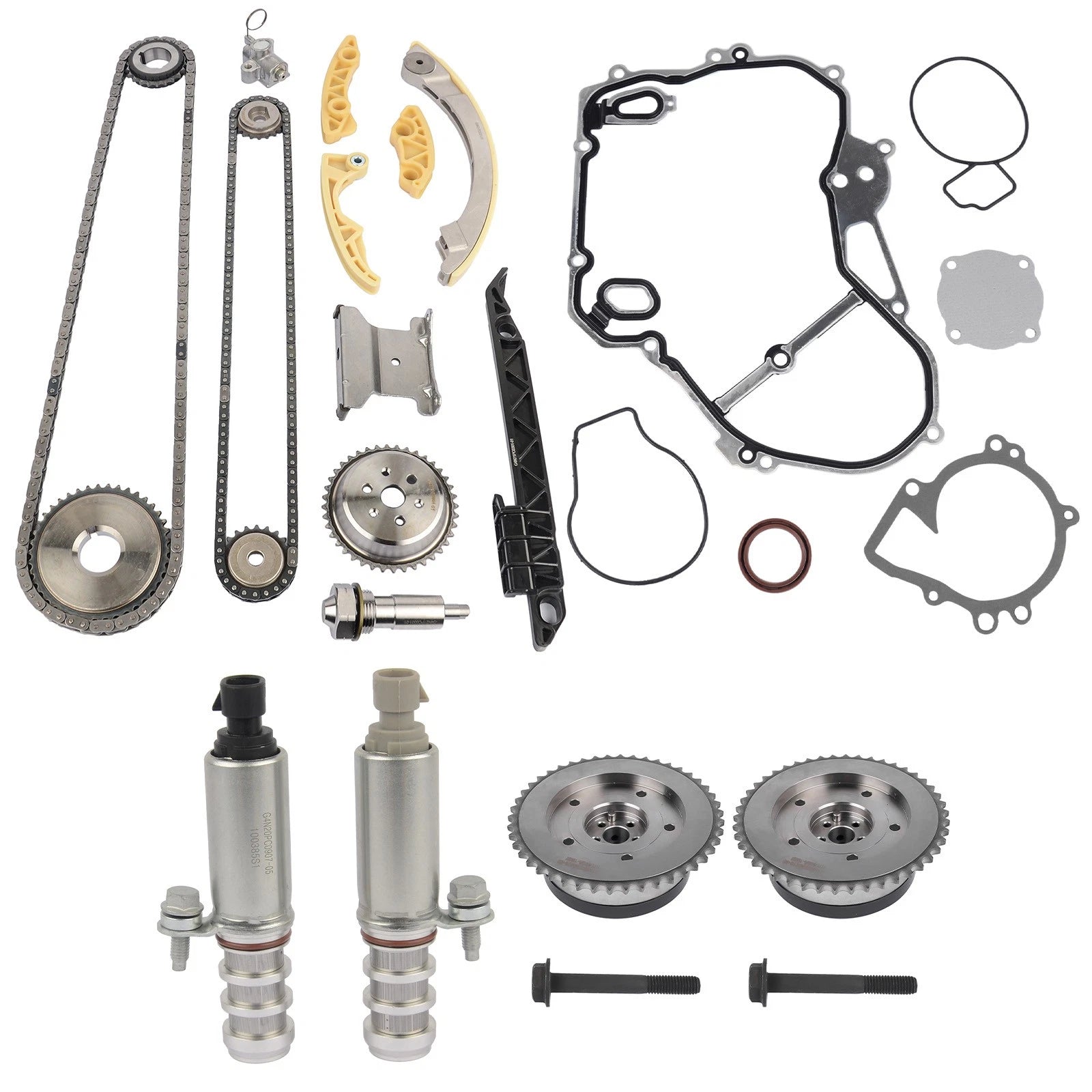 Engine Timing Chain Kit for Chevy GMC Buick Pontiac (2009–2017)