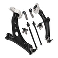 maXpeedingrods Front Lower Control Arms + Tie Rods for VW Jetta Golf EOS Audi A3