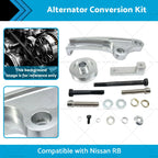 Alternator Bracket Conversion Kit for Nissan RB20 RB25 RB26 LS1