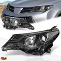 Set of 2 Clear Lens Front Bumper Fog Lights for Corolla E170 (2014–2016)