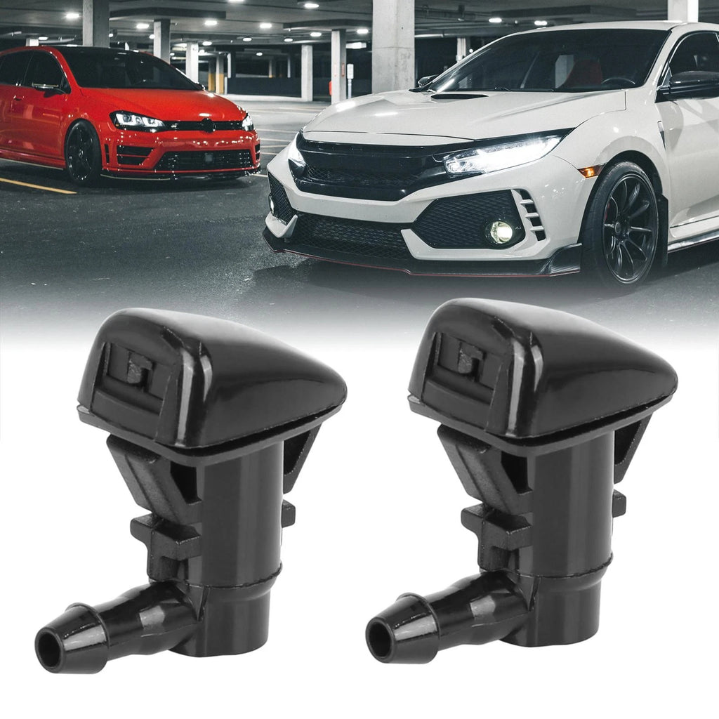 2X BC3Z-17603-A Windshield Washer Sprayer Nozzle for Ford F250 F350 F450 F550 (2011–2016)