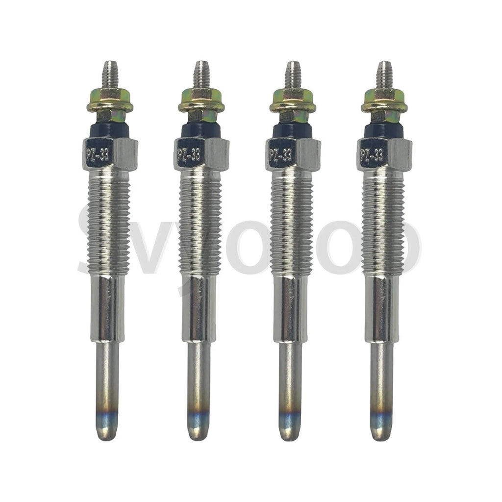 Set of 4 Glow Plugs 1368846 for Hyster Yale Forklift Mazda XA 2.5L HA 3.0L