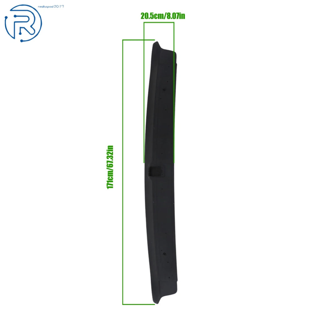 Trunk Spoiler for Dodge Challenger (2015-2024) Hellcat Style Black Plastic