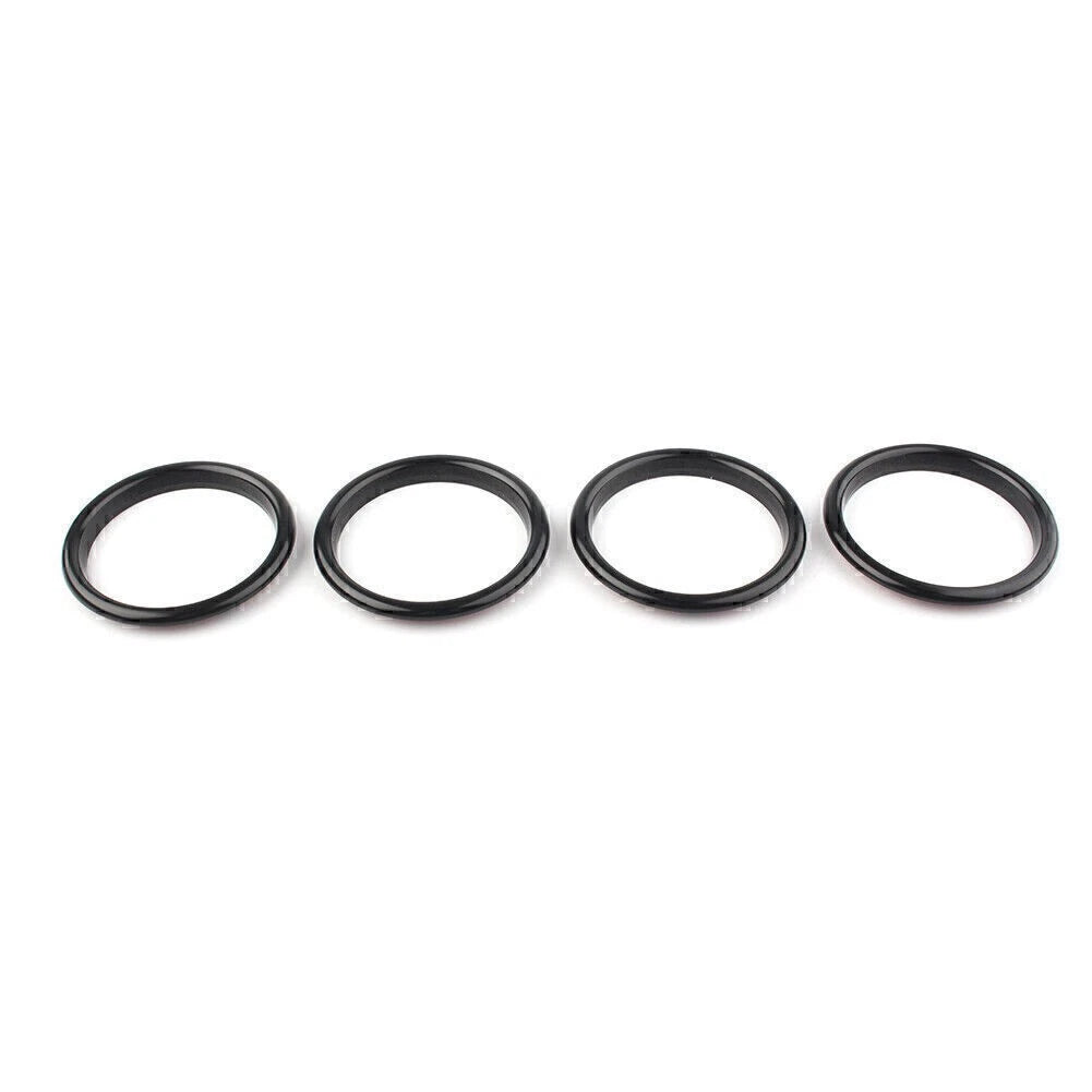 Air Conditioning Control Knob Ring Cover Trim for Audi A3/S3 Q2L (2012–2019) Black