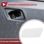 Front Left Washer Nozzle Cover Cap for Lexus LX570 (2016–2021) White