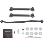 Front Track Bar + Rear Lower Control Arms for Jeep Grand Cherokee WJ (1999–2004)