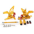 2X Rear Footpegs for Kawasaki Z900 (2021–2023) Gold Aluminum