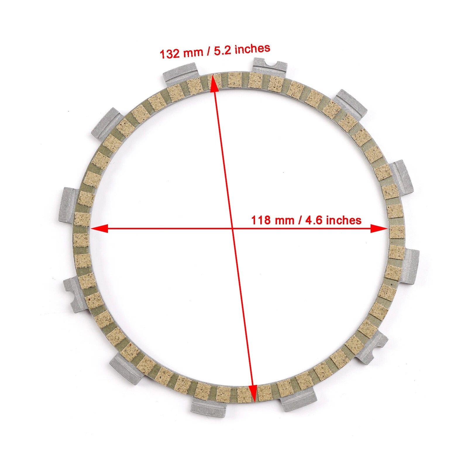 Clutch Friction Plate Kit for Suzuki GSX800 S (2023–2024)