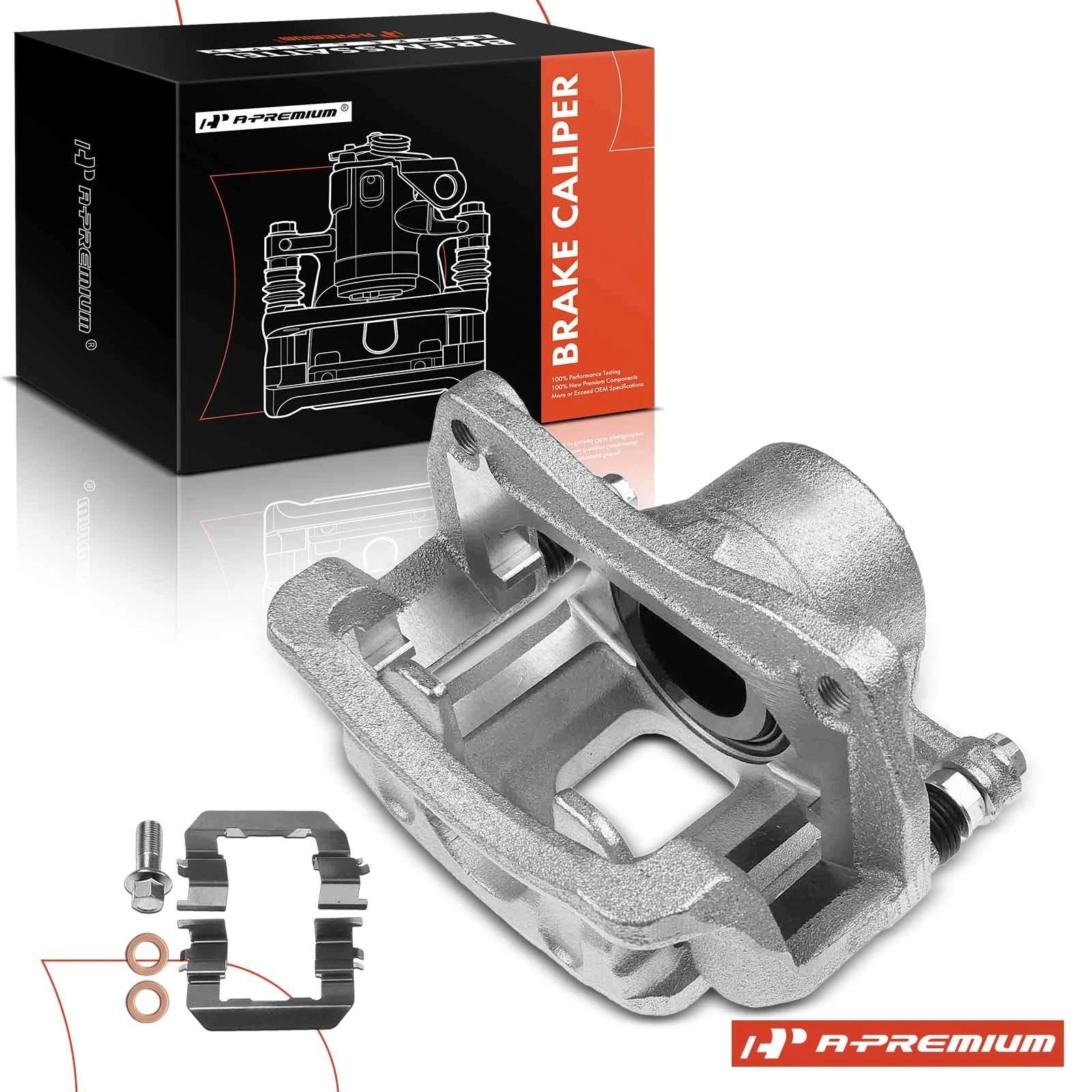 Disc Brake Caliper with Bracket for Hyundai Santa Fe, Sorento (2001–2019)