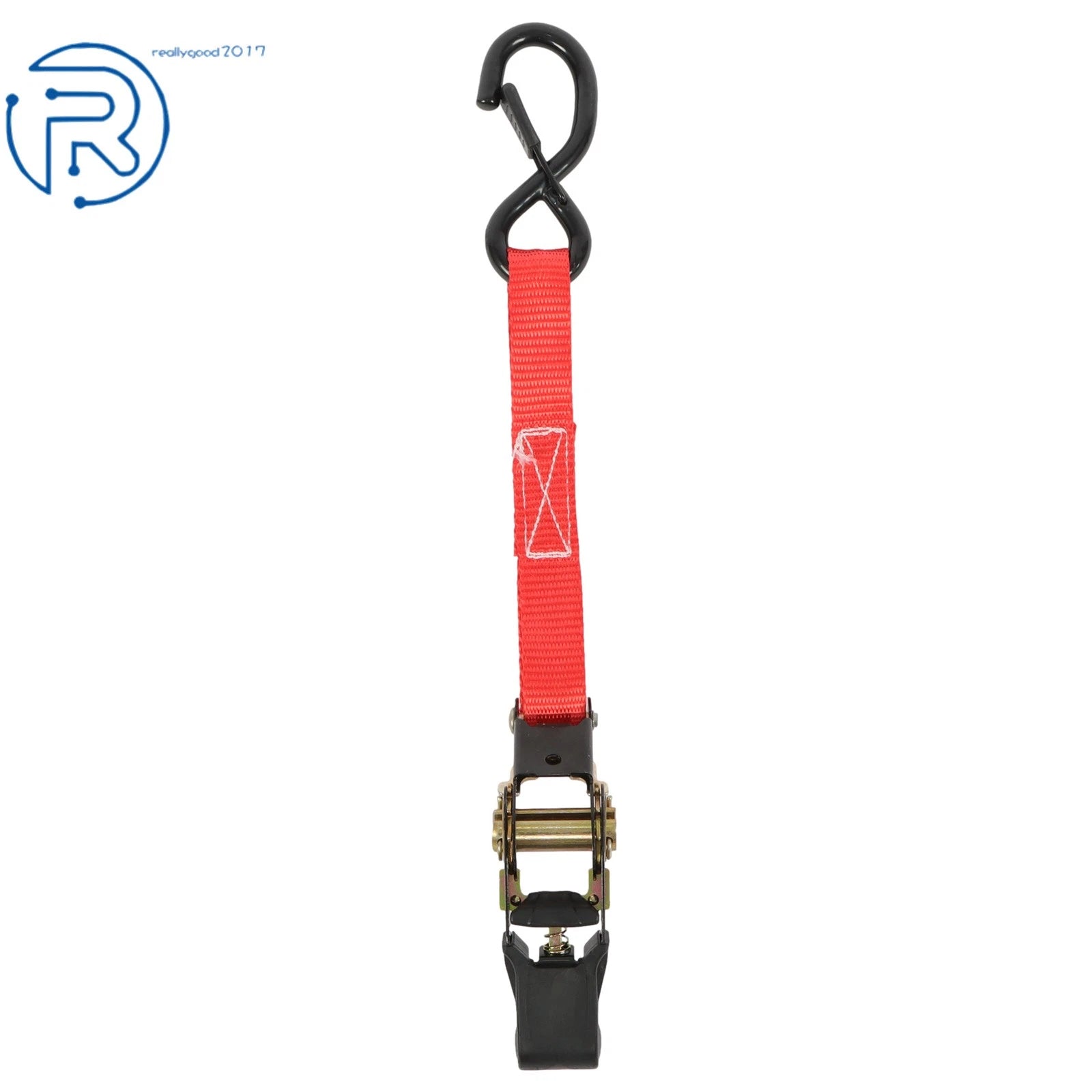 Set of 4 Heavy Duty 1" × 15' Ratchet Straps for Secure Tie Downs