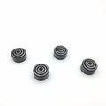 Set of 4 Black Bolt Toppers Caps for Harley Sportster XL/XR (1986–2013)
