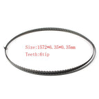 Wood Band Saw Blade 1572mm x 6.35mm x 0.35mm x 6TPI for Wood Cutting