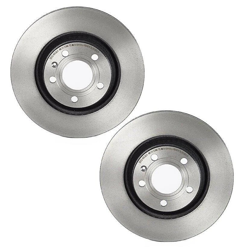 2X Brembo Rear 300mm Vented Disc Brake Rotors for Audi S4 (2004–2009)
