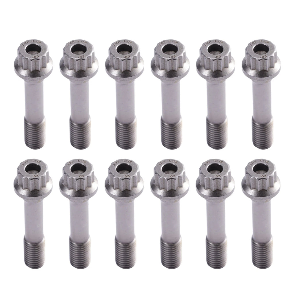ARP L19 Rod Bolts 5/16in for Various Applications (260,000 psi, 12-Point Nut)